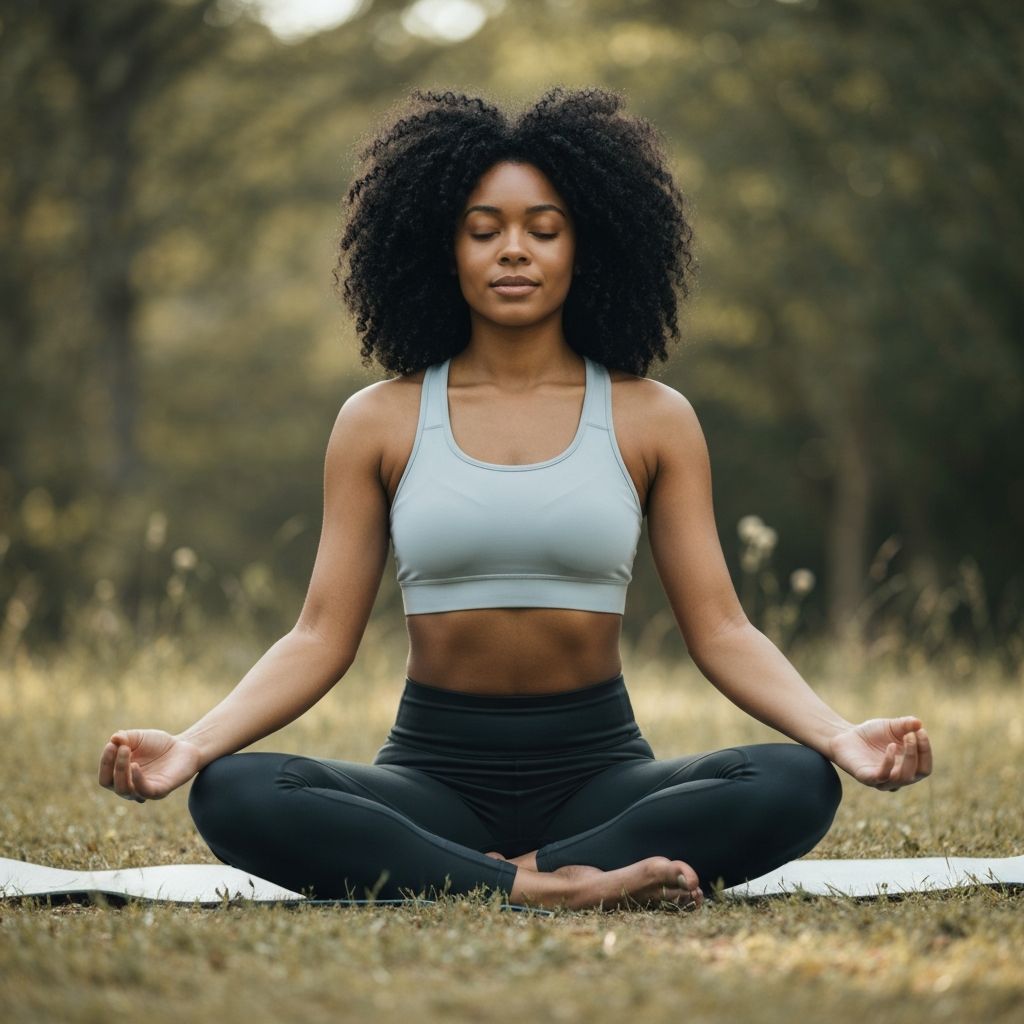 Osoba v pokojnom wellness prostredí
